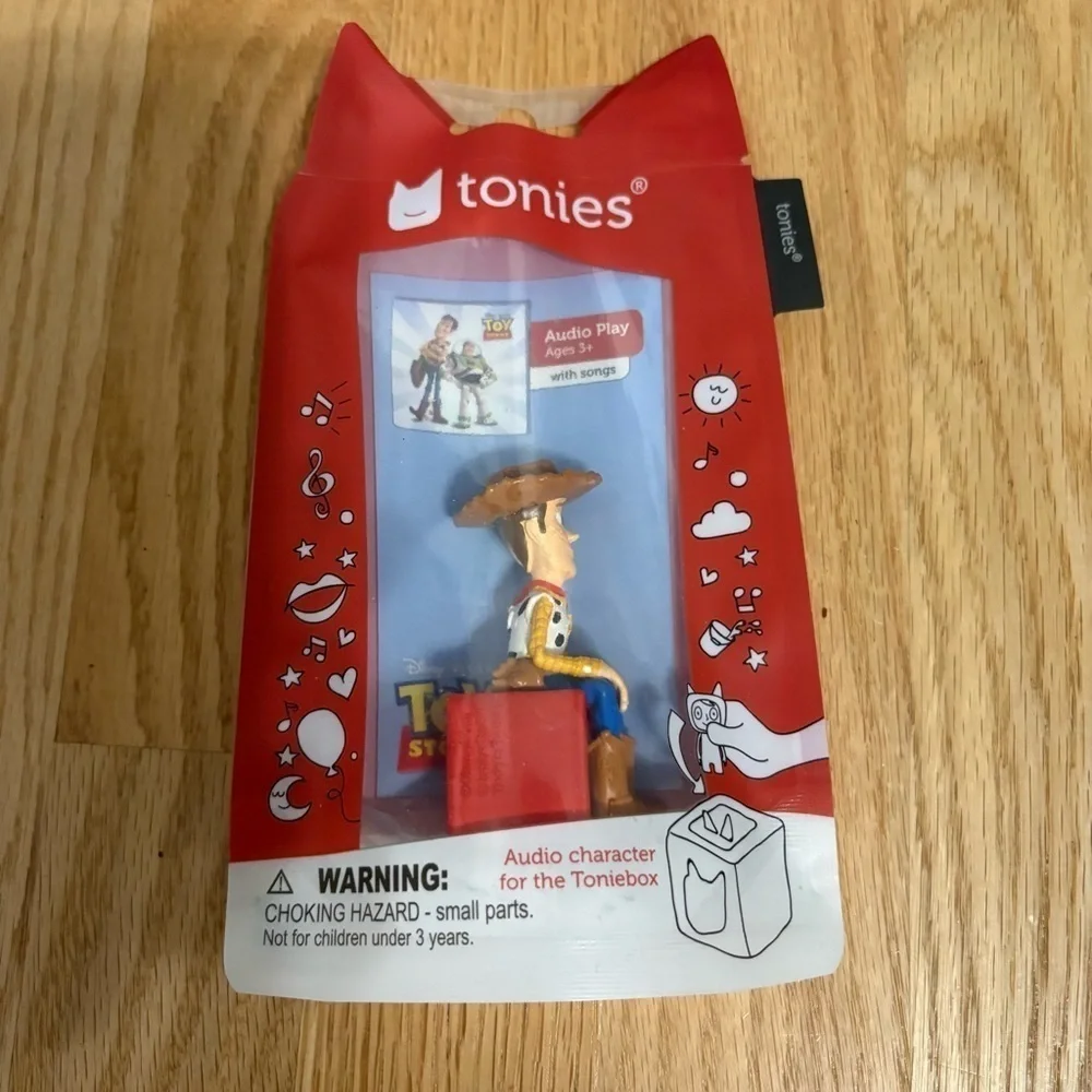Tonies Disney Woody Audio Character - Red and Yellow NEW Cowboy Toy Story